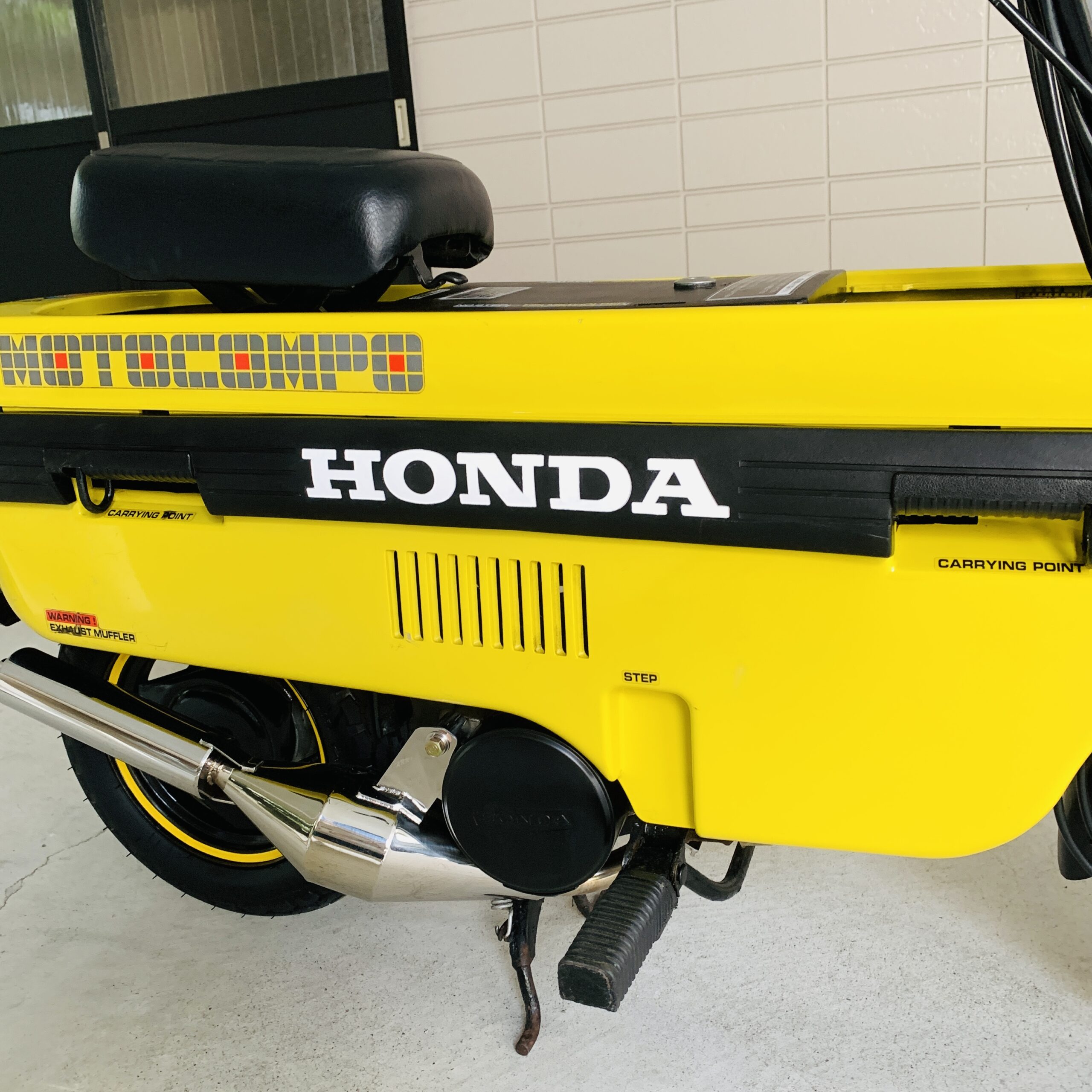 HONDA モトコンポ サイドカバー 破り